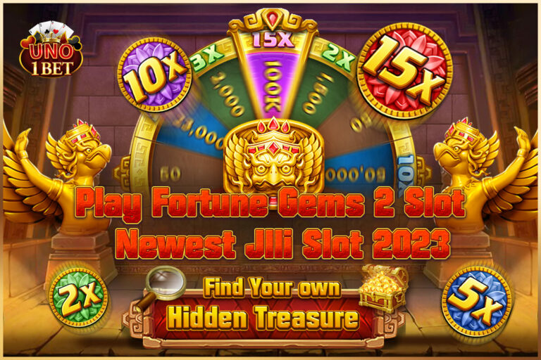 Join the action with Fortune Gems 2 and make use of the JILI free 100 Bonus available at Casino Philippines.