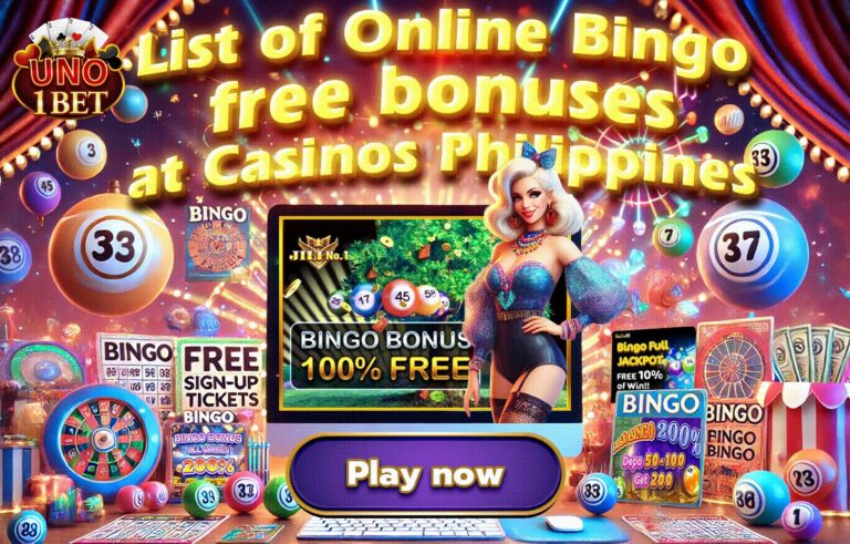Find a collection of online bingo games offering free bonuses at casinos in the Philippines.