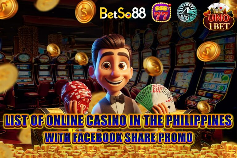 <p>Discover a list of Online Casinos in the Philippines offering Facebook Share Promotions.</p>